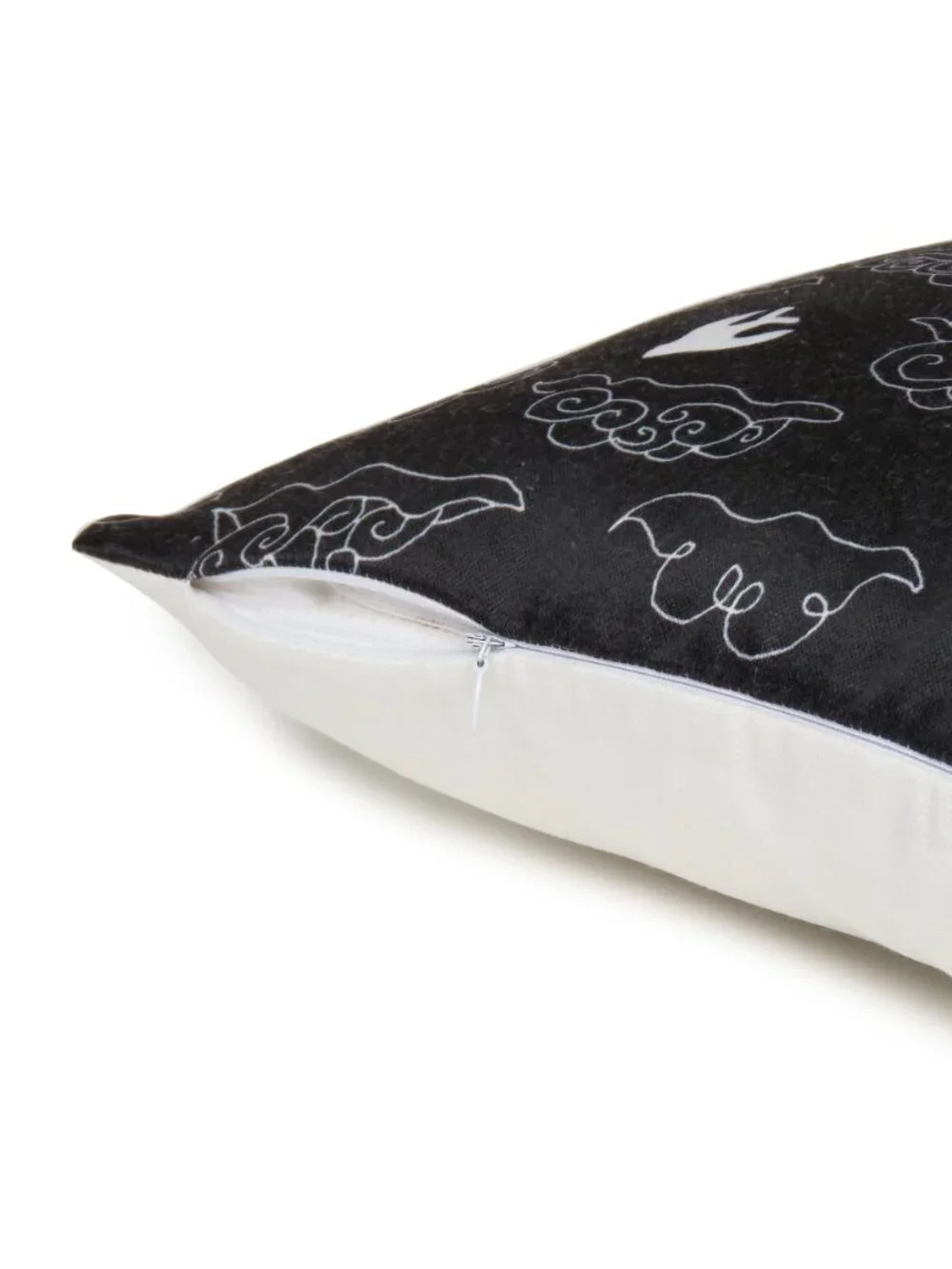 Oussum Pillow Case Cotton Cloud Print Cushion Cover Accent Pillow Cover Set of 2